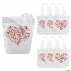 10" x 12" Medium Fall for Jesus Tote Bags - 6 Pc.