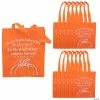 11 3/4" x 12 1/2" Large Nonwoven Religious Fall Harvest Tote Bags - 12 Pc.