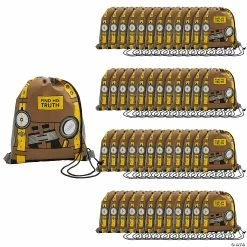 12" x 15" Bulk Dig VBS Medium Nonwoven Drawstring Bags - 48 Pc.