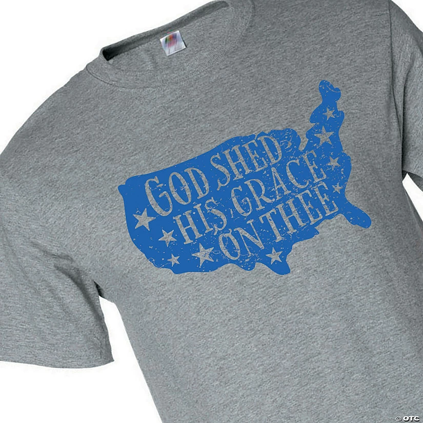 God Shed His Grace Adult's T-Shirt 2 God Shed His Grace Adult's T-Shirt - Image 2