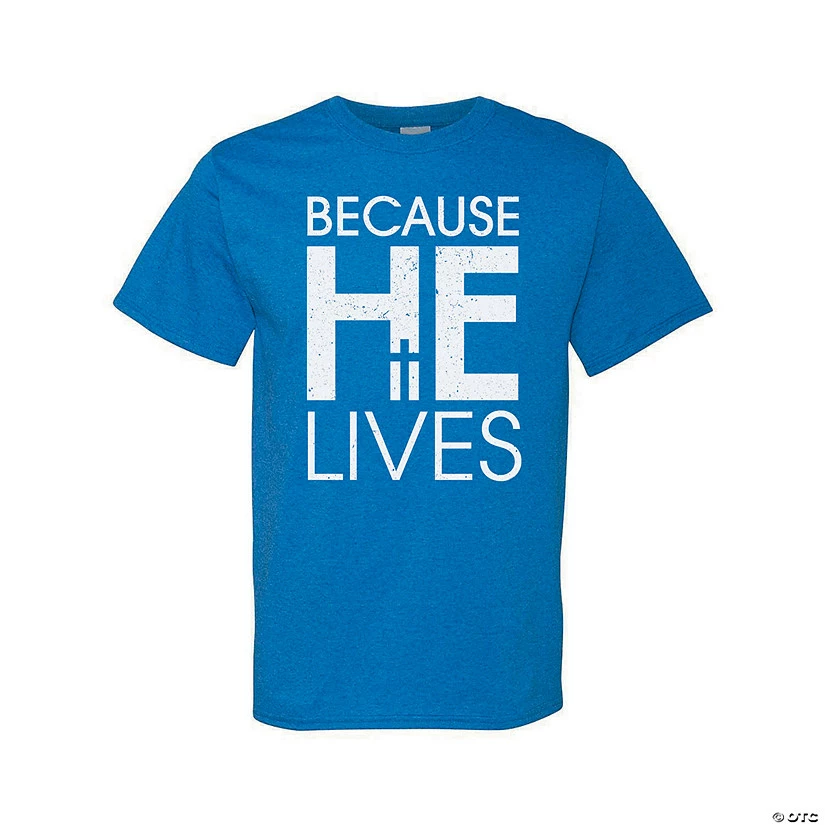 He Lives Adult’s T-Shirt 2 He Lives Adult’s T-Shirt - Image 2