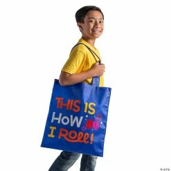 15" x 17" Large Nonwoven Hanukkah Tote Bags - 12 Pc. 5 15" x 17" Large Nonwoven Hanukkah Tote Bags - 12 Pc. -Religious Apparel Sales Shop 15 x 17 large nonwoven hanukkah tote bags 12 pc 14148520 a02