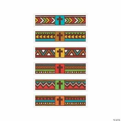 African Safari VBS Band Temporary Tattoos - 72 Pc.