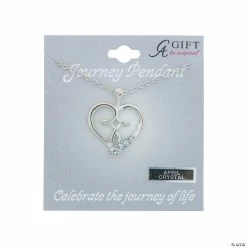 April Birthstone Pendant Necklace