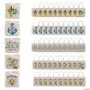 Bulk 8" x 8" Mini Religious Canvas Tote Bag Assortment - 50 Pc.