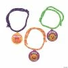 Christian Pumpkin Friendship Rope Bracelets - 24 Pc.