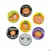 Christian Pumpkin Glow-in-the-Dark Mini Buttons - 48 Pc.