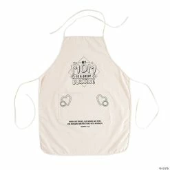 Color Your Own Blessed Mom Apron