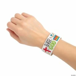 Color Your Own Studio VBS Bracelets - 50 Pc. -Religious Apparel Sales Shop color your own studio vbs bracelets 50 pc 14104046 a02
