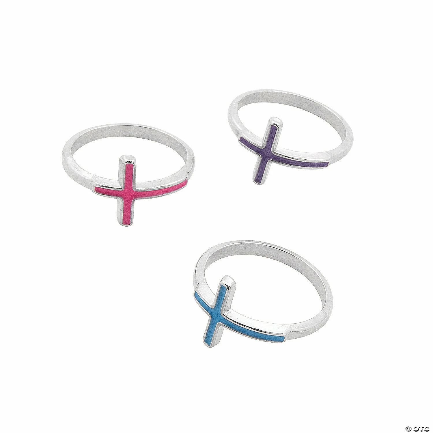 Cross Rings - 24 Pc. 1 Cross Rings - 24 Pc.