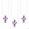 Easter Cross Necklaces - 12 Pc.