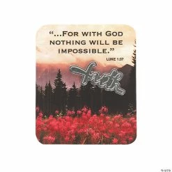 Faith Cross Pins with Card - 12 Pc.