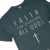 Faith Overcomes Adult's T-Shirt