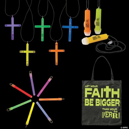 Faith Trick-or-Treat Accessories Kit for 48 -Religious Apparel Sales Shop faith trick or treat accessories kit for 4814115098