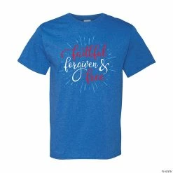 Faithful, Forgiven & Free Adult’s T-Shirt