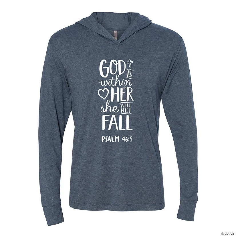 God Is Within Her Hooded Women’s T-Shirt 1 God Is Within Her Hooded Women’s T-Shirt