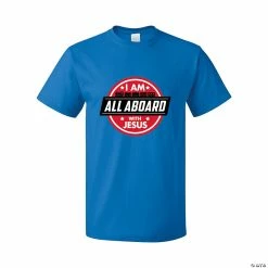 I Am All Aboard Adult’s T-Shirt