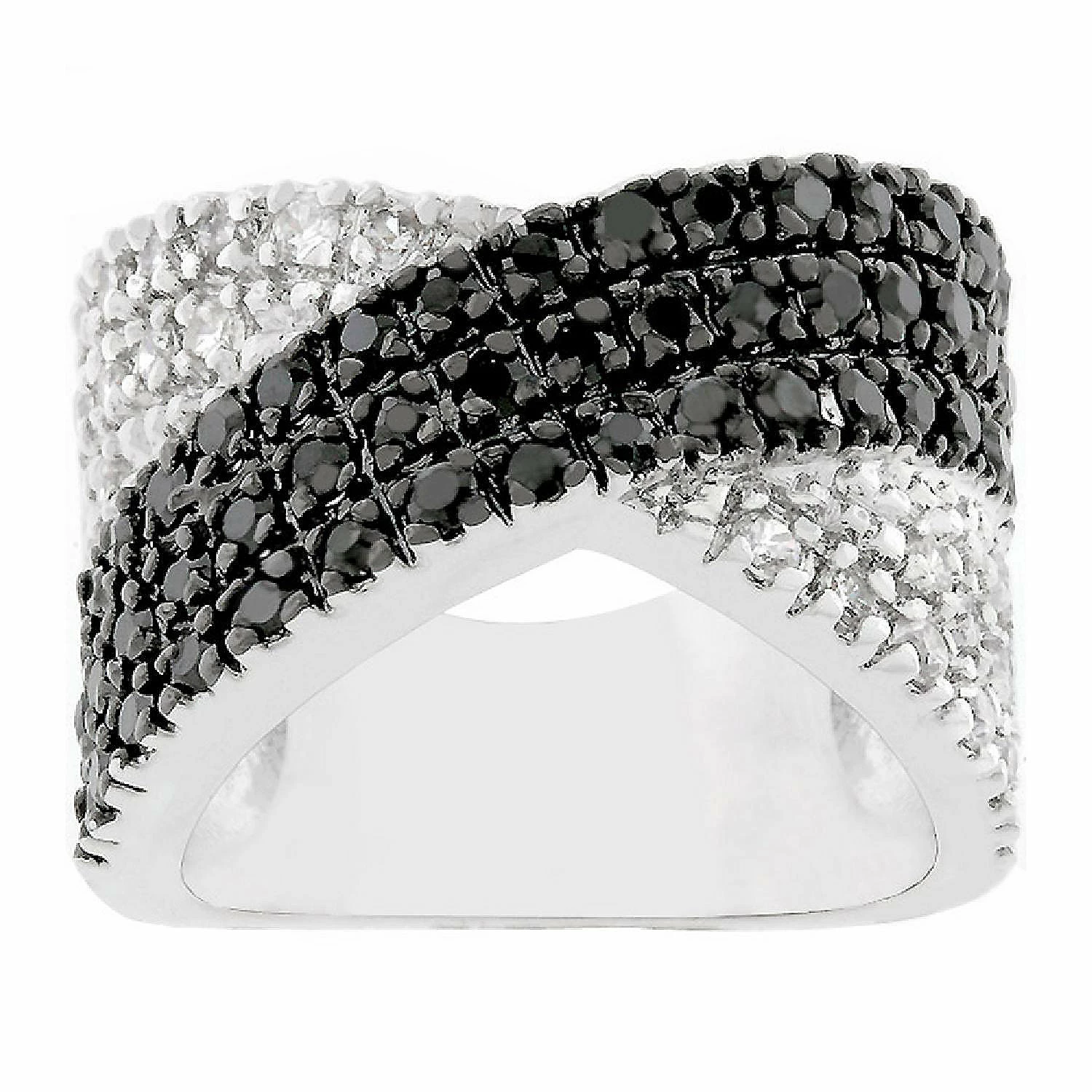 J Goodin Cross Pattern Cocktail Ring Size 5 1 J Goodin Cross Pattern Cocktail Ring Size 5