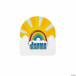 Jesus Saves Pins with Card - 12 Pc.