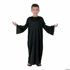 Kids' S/M Black Nativity Gown