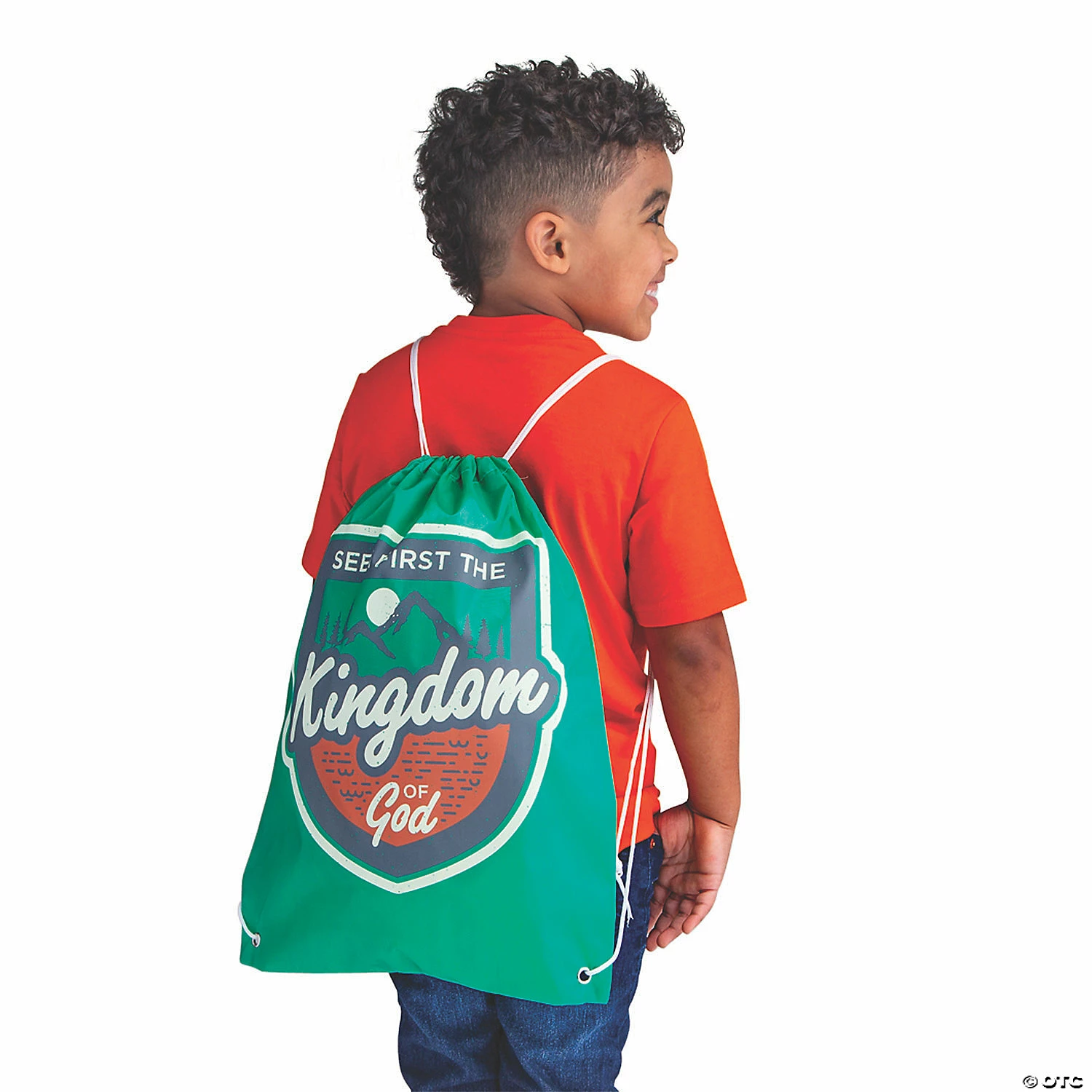 Large Faith Adventure Drawstring Bags 2 Large Faith Adventure Drawstring Bags - Image 2