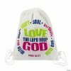 Medium Love Your God Drawstring Bags - 12 Pc.