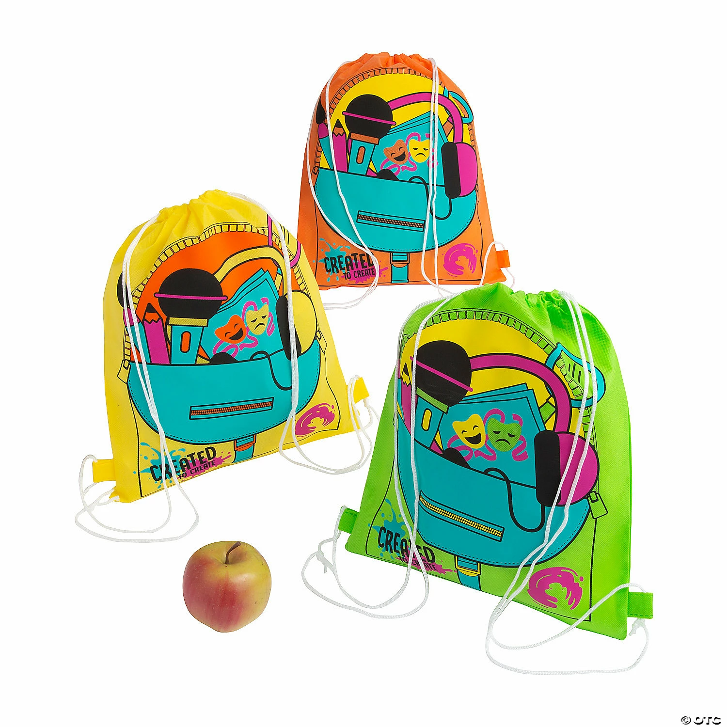 Medium Studio VBS Drawstring Bags - 12 Pc. 1 Medium Studio VBS Drawstring Bags - 12 Pc.