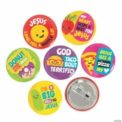 Mini Faith Food Buttons