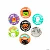 Mini Religious Halloween Buttons - 48 Pc.