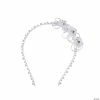 Pearl Headband with Flowers