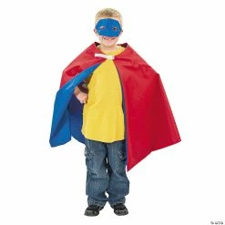 Personalized Boy’s Superhero Cape & Mask