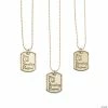 Pray Charm Necklaces - 12 Pc.