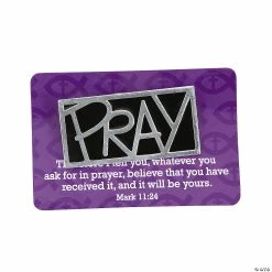 Pray Pins with Card - 12 Pc.