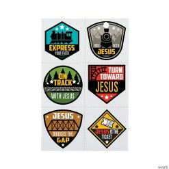 Railroad VBS Temporary Tattoos - 72 Pc.