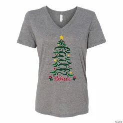 Religious Faith Christmas Tree Women’s T-Shirt