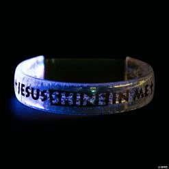 Religious Light-Up Bracelets - 12 Pc.