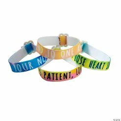 Religious Love Your Neighbor Bracelets - 12 Pc.