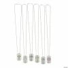 Religious Verse Dog Tag Necklaces - 12 Pc.