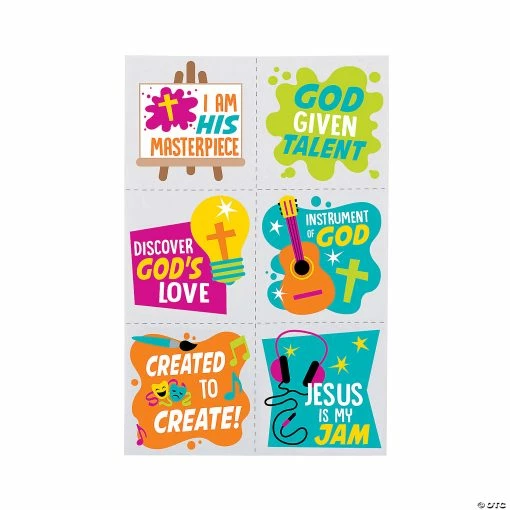 Studio VBS Temporary Tattoos - 72 Pc. -Religious Apparel Sales Shop studio vbs temporary tattoos 72 pc 14104206