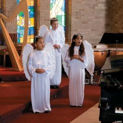 Tinsel Halos - 12 Pc. -Religious Apparel Sales Shop tinsel halos 12 pc 4 4889 a02