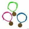 Treasure Hunt VBS Engraved Charm Friendship Bracelets - 12 Pc.