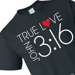 True Love John 3:16 Adult's T-Shirt